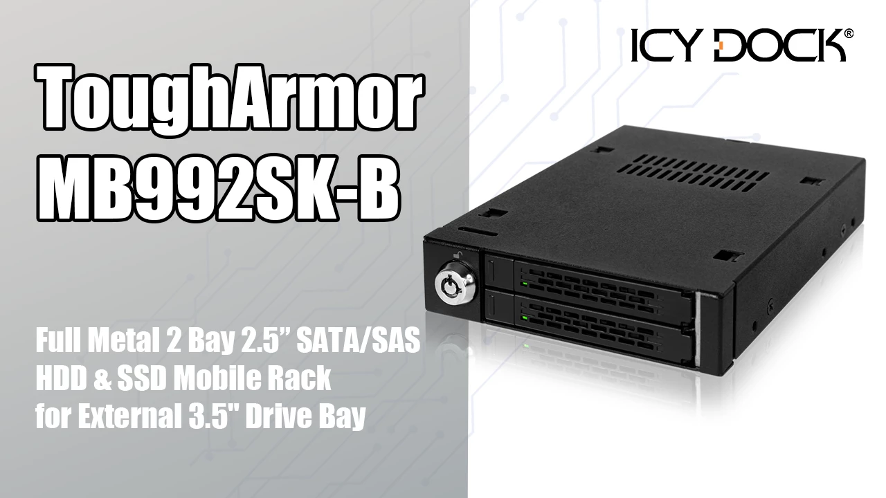 Icy Dock ToughArmor MB834M2K-B Review - PC Perspective