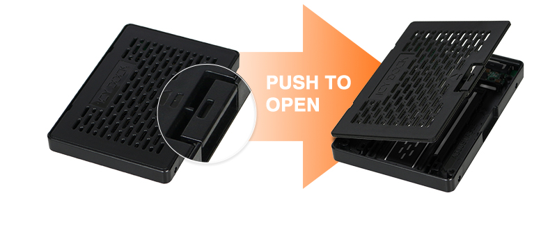 Adattatore Icy Dock EZConvert MB703M2P-B | Converti SSD M.2 SATA (NGFF) In Alloggiamento Da 2.5 Pollici 9.5mm | Hot-Swap