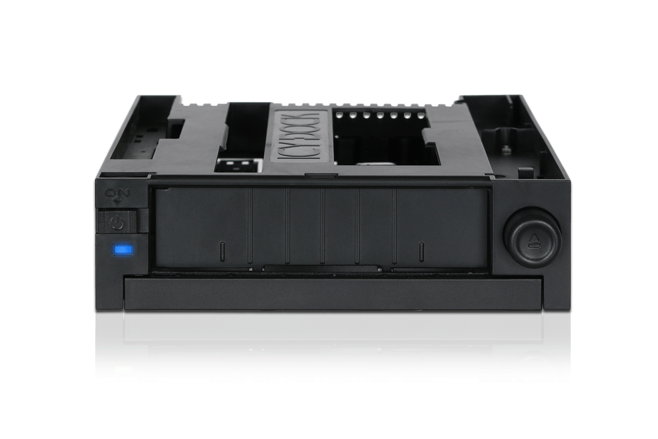 TrayLess 3.5” SATA HDD Mobile Rack and UltraSlim 9.5mm ODD Bay for External 5.25” Bay