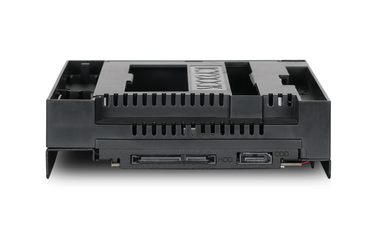 TrayLess 3.5” SATA HDD Mobile Rack and UltraSlim 9.5mm ODD Bay for External 5.25” Bay