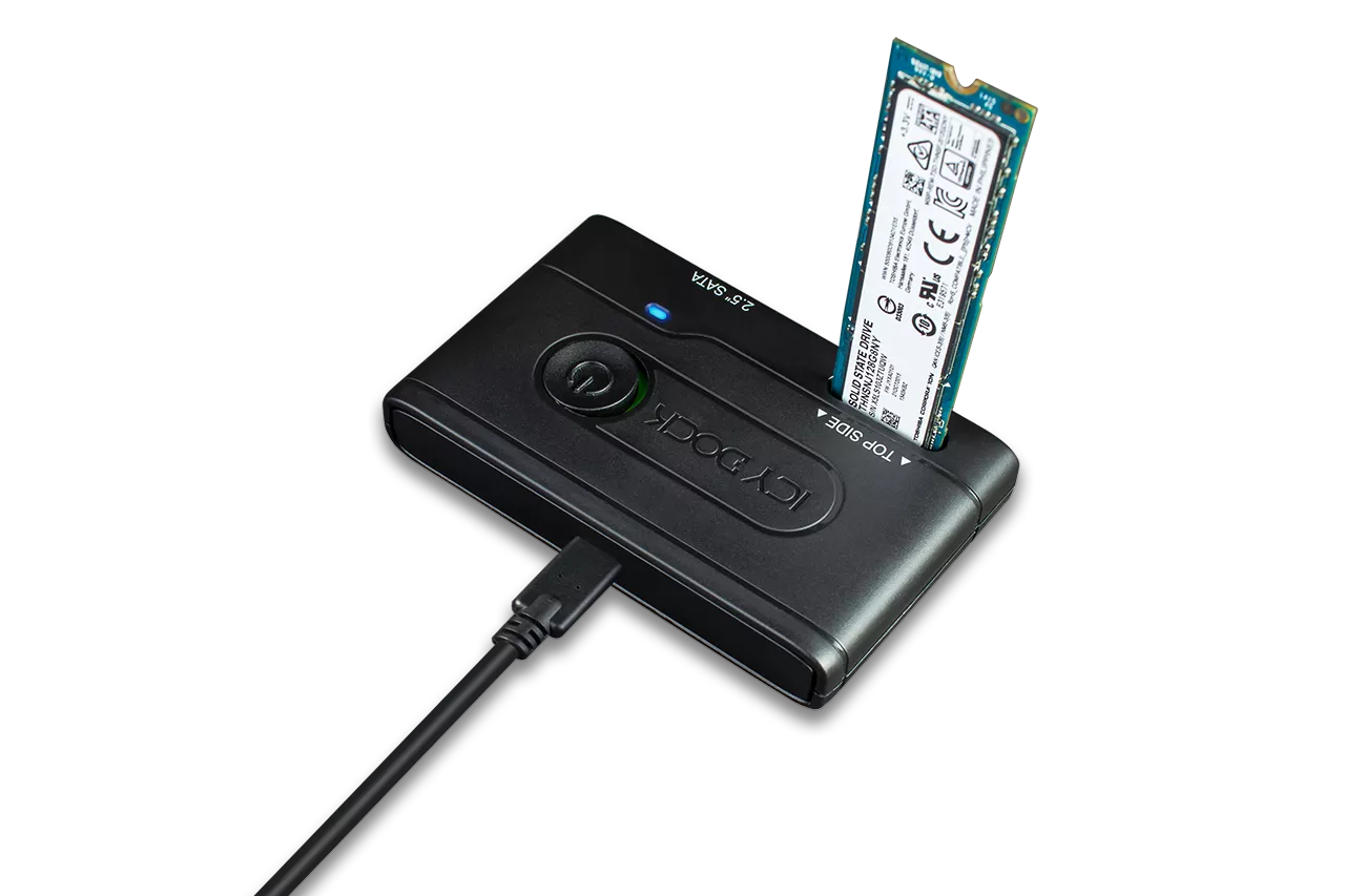 Rent a ICY DOCK USB 3.2 Gen 2 to U.2 NVMe SSD Adapter at