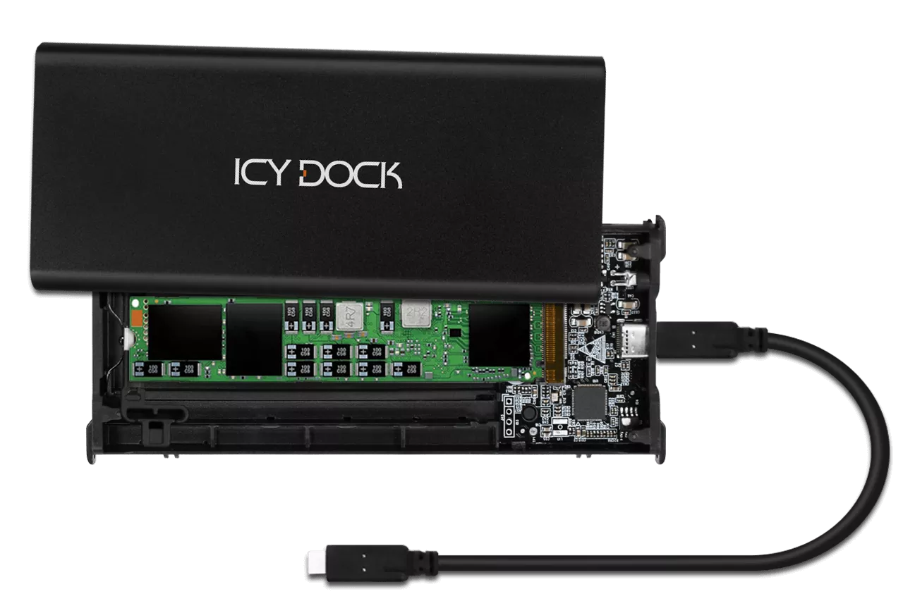 PROVANTAGE: Icy Dock MB021VP-B Icy Dock RD MB021VP-B flexiDock U.2 NVMe  PCIE SSD Tray-less Docking Enclosure